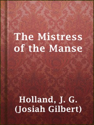 cover image of The Mistress of the Manse